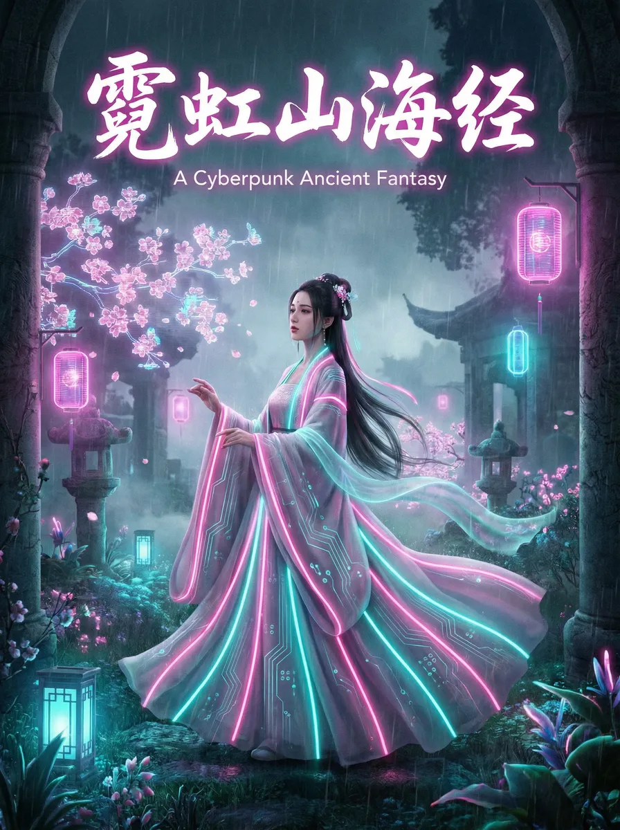 暖暖 在线观看 高清 日本 古风奇缘短剧 - 霓虹山海经海报